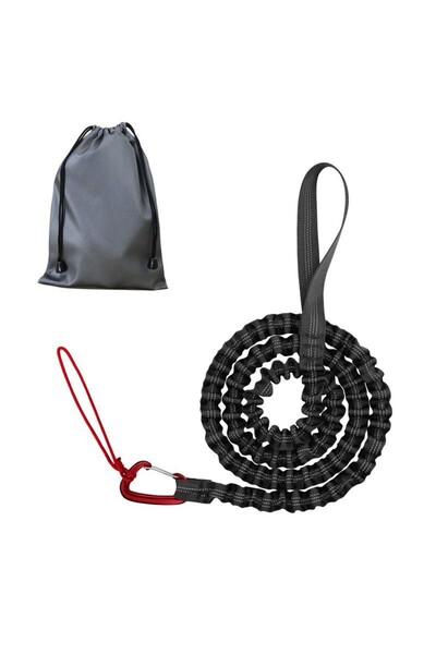 Choice black Outdoor Mountain Bike Traction Rope Mountain Bike Cycle Parent-C...