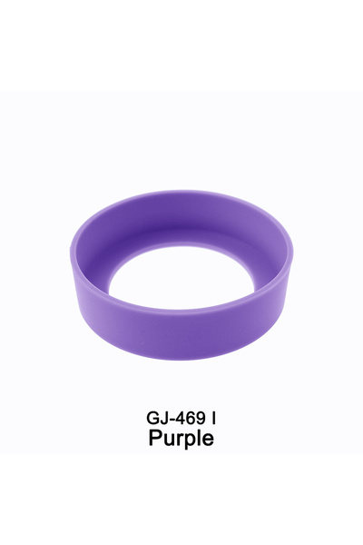 Choice I Purple 1Pcs 7CM Silicone Water Cup Gasket Anti-wear And Scratch Slee...