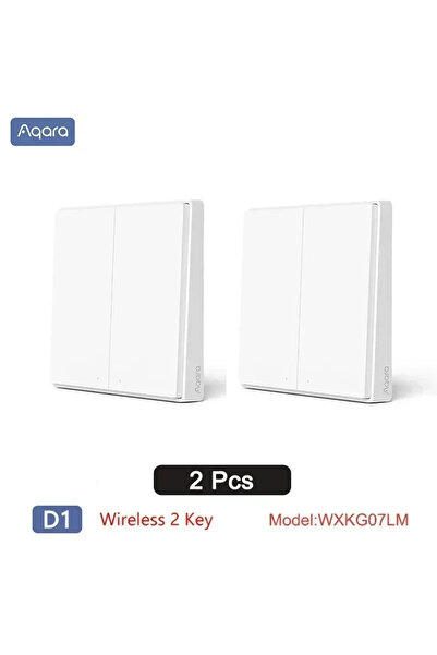 Choice3 Wireless 2 key 2Pcs Aqara Smart Wall Wireless Switch D1 ZigBee Remote...