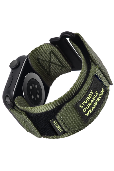Choice 42mm 44mm 45mm 49mm Army Blue Nylon Woven Band Compatible with Watch S...