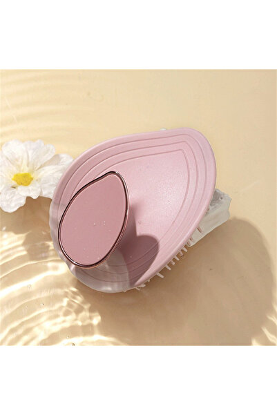 Choice1 Pink 1pc Silicone Shampoo Brush - Home Hair Washing Essential for Dee...