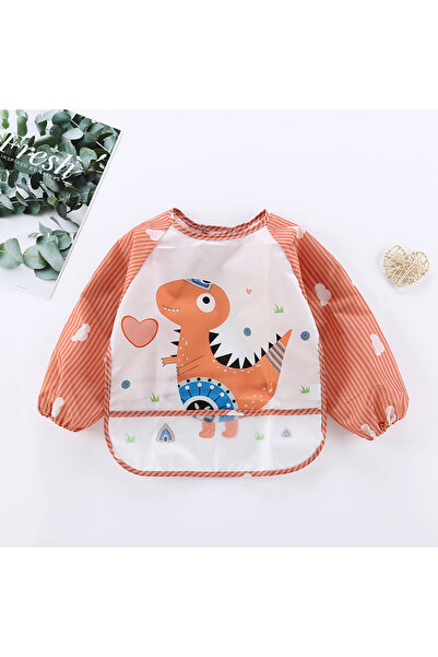 Choice35 0-3year style 35 Waterproof Full Sleeve Baby Bibs Children Apron Lon...