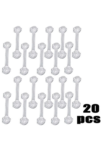 Choice 20pcs 3-20Pcs Child Safety Lock Transparent Anti-Opening Multi-Functio...