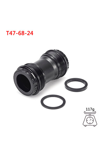 LINGMAI B-T47-24(68MM) Bicycle Bottom Bracket Ceramic Bearing BB T47 Thread 6...