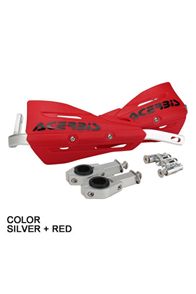 Choice5 Red 2 22 28mm Hand Guard Handguard Protector For Yamaha KTM EXC SXF K...
