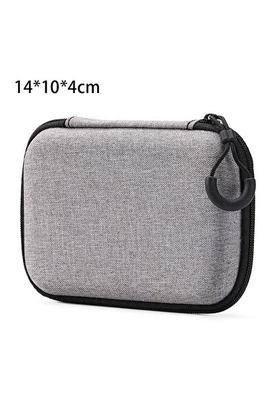 Choice 14x10x4cm 1Pcs Mini EVA Storage Bag Pouch Carrying Bag Zipper Earphone...
