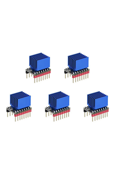 Choice7 5 قطع من مشغل محرك الخطوة TMC2209 V2.0 بتقنية UART، بقدرة قصوى 2.5 أم...