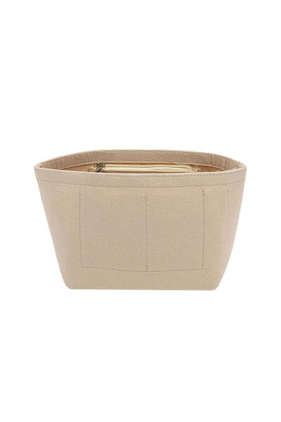 Choice4 Beige 1PC Insert Bag Purse Organizer Insert For Handbags,Felt Bag Ins...