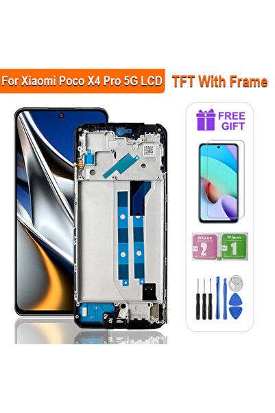 Choice3 TFT With Frame 6.67'' Super AMOLED LCD For Poco X4 Pro 5G LCD For Poc...