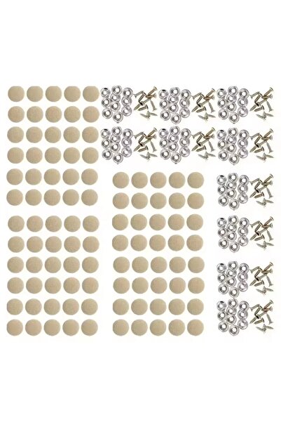 Choice3 Beige(100pcs) Auto Roof Retaining Buckle Headliner Repair Button Fabr...