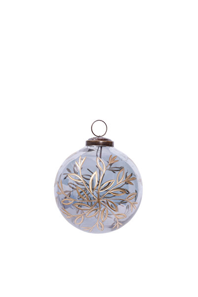 Yargıcı Yuvarlak Cam Ağaç Süsü(10 Cm)