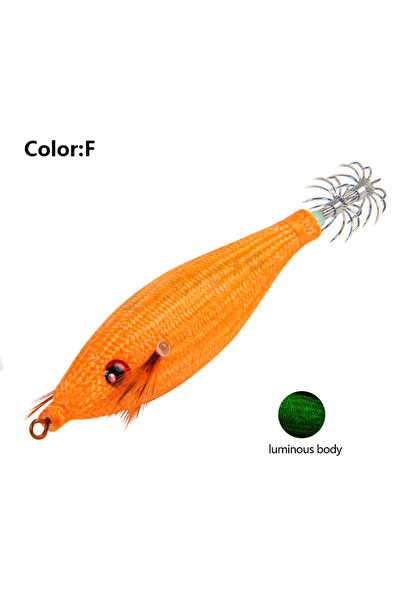 Choice 78mm F 1Pc 78mm 10g Floating Squid Jig Jigging Fishing Lure Luminous A...