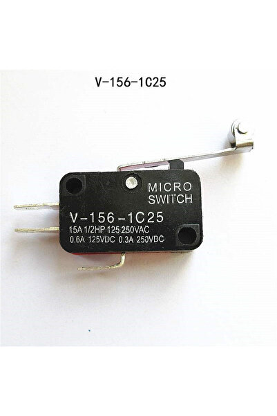 Choice3 5PCS V-156-1C25 1/5PCS SPDT Momentary Travel Limit Micro Switch 16A 2...