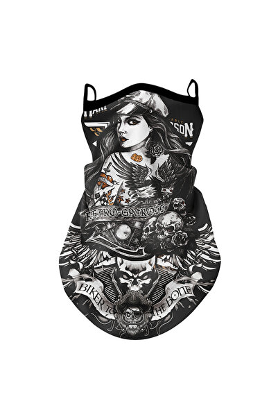 Choice Color 17 Retro Moto Cycling Sunscreen Mask Motorcycle Headscarf Summer...