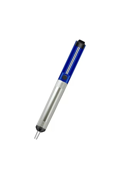 Choice Blue Pen Aluminum Desoldering Pump Vacuum Tin Removal Pen Desoldering ...
