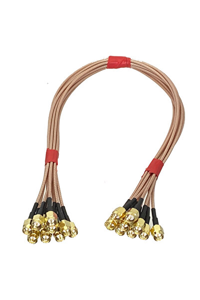 choice2 5Pcs 20inch (50CM) 5-10Pcs RG316 SMA Male Plug to SMA Male Plug Conne...