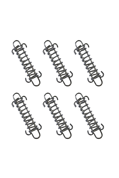 Choice 6Pcs 6/10Pcs Camping Tent Wind Rope Spring Buckle Rope Spring for Awni...