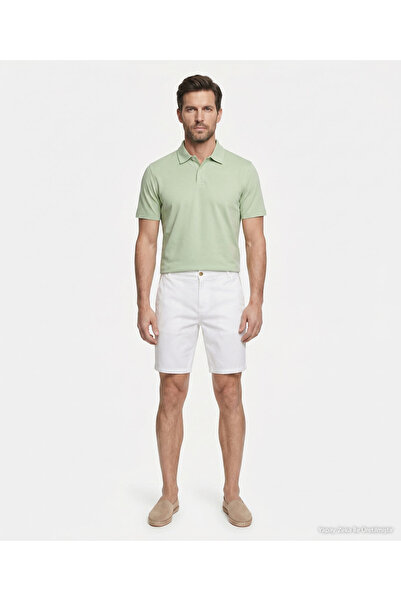 Yargıcı Regular Normal Bel Bermuda/Shorts