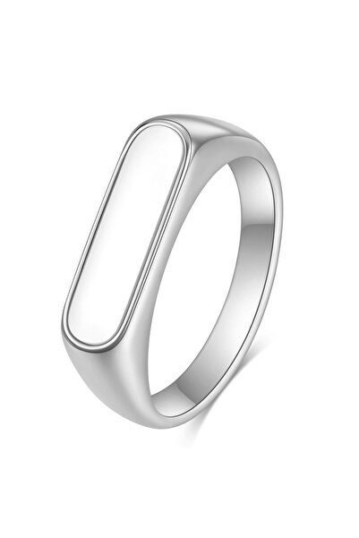 Choice11 9 SW VQYSKO Mother Of Pearl Waterproof Tarnish Free Ring Signet Ring...