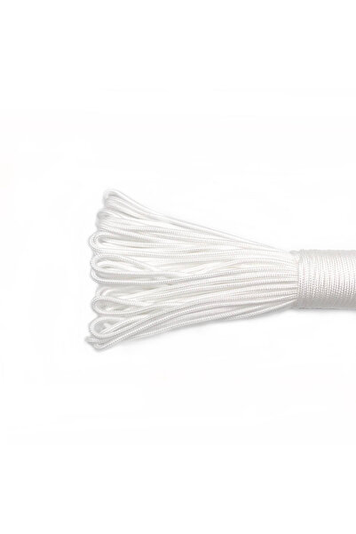 Choice 8 meters White-343 Dia 2mm One Stand Cores Paracord For Survival Parac...