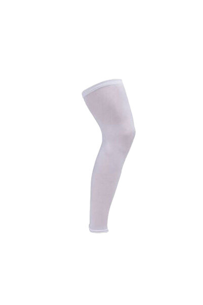 Choice31 L white 1Pc Full Leg Sleeves Long Compression Leg Sleeve Knee Sleeve...