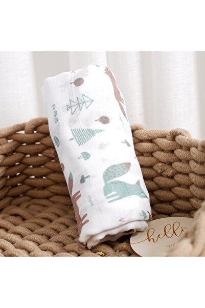 Choice20 120X110cm BC38 Elinfant 120x110cm Bamboo Cotton Baby Muslin Swaddle ...