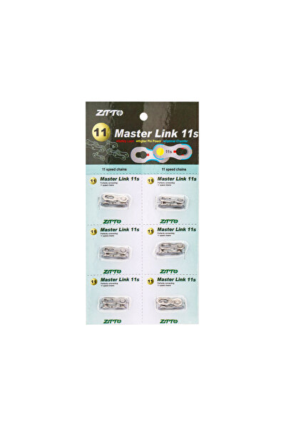 ZTTO 11s silver-6 pairs 6 Pairs Bicycle Chain Master Link 6/7/8/9/10/11/12 Sp...