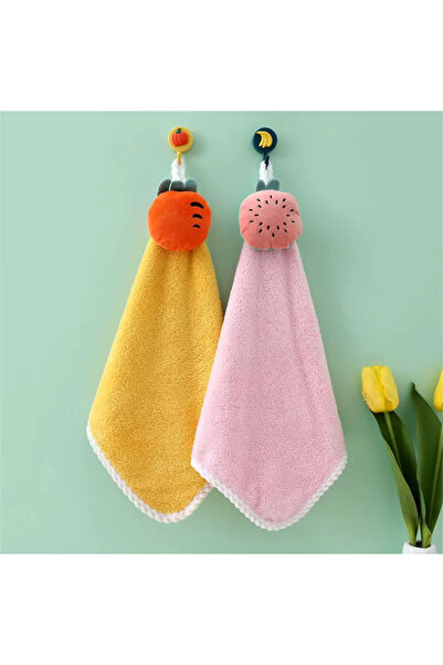 Choice Carrots watermelons 2PCS Cute Hand Towels for Kids Baby Microfiber Fin...