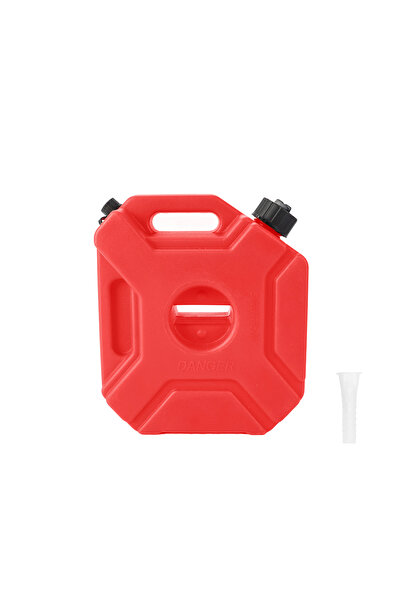 Choice3 5L Red No Lock 3L/5L Portable Plastic Cans Gas Fuel Tank Emergency Ba...