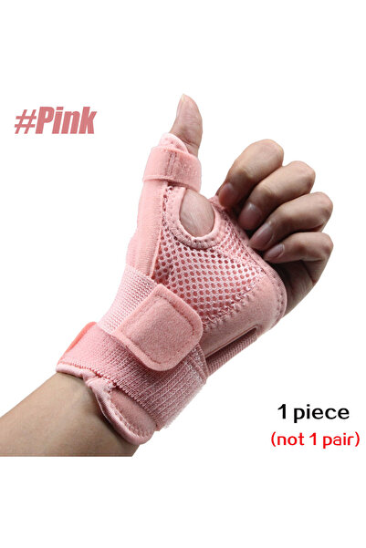 Choice Pink Wrist Thumb Brace - Spica Splint for De Quervain’s Tendonitis, Ar...