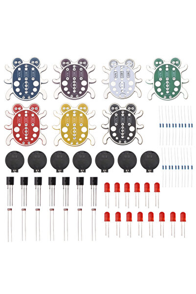 Choice8 Set Electronic Diy Kit Weevil Eye Beginner Learn To Solder Fun Kit Ha...