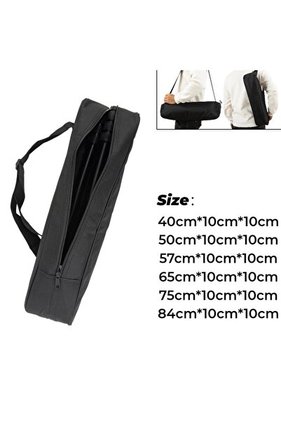 Choice 65cm 10cm 10cm Portable Tripod Carrying Case Hand Bag/Tripod Storage B...