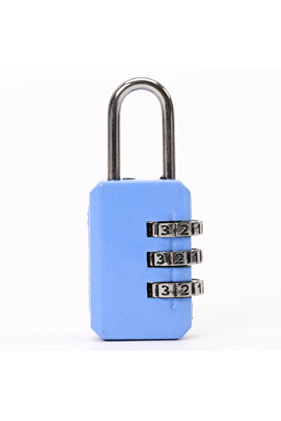 choice2 blue 3 Digits Multifunctional Combination Lock Luggage Fitness Cabine...