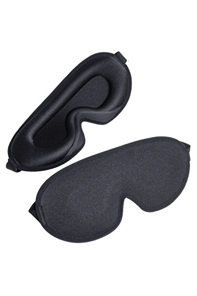 Choice4 Black Sleep Mask for Women Men, 3D Contoured Blindfold 100% Blockout ...