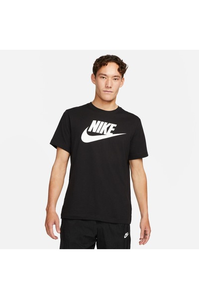 Nike M NSW TEE ICON FUTURA AR5004-010 Μαύρο