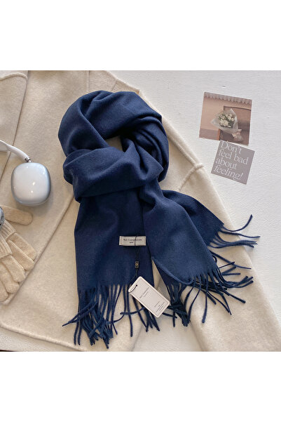 Choice10 DEEP BLUE New 26 Color Winter Scarf For Women Long Warm Cashmere Sca...