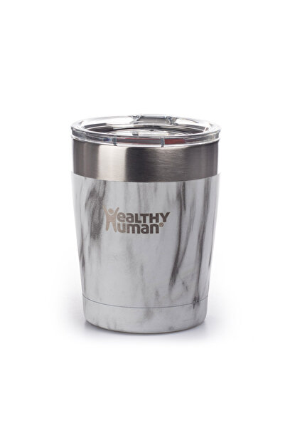 Healthy Human ΚΡΟΥΙΖΕΡ ΘΕΡΜΟΠΟΤΗΡΙ 12oz (354ml) HH0119-ΛΕΥΚΟ ΠΕΤΡΑΣ Λευκό