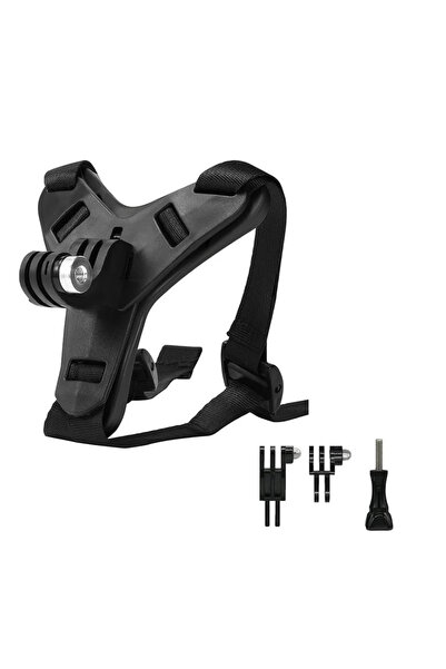 Choice Black with mount Motorcycle Helmet Chin Strap Mount for GoPro Hero 13 ...