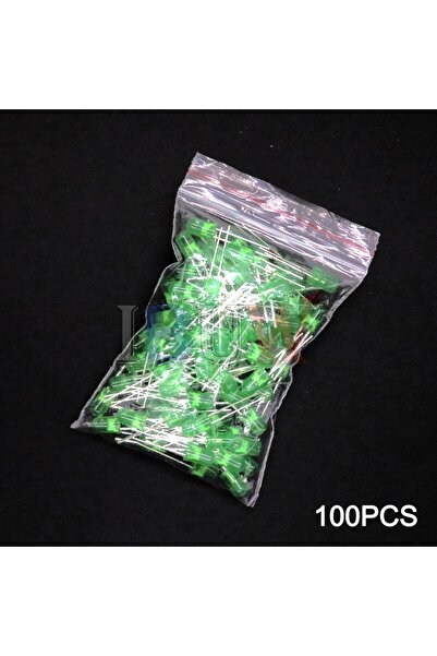 Choice5 100PCS Green 100PCS/LOT 5mm LED Diode F5 Assorted Kit IBUW White Gree...