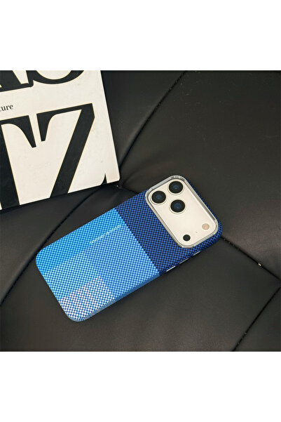 Choice iPhone17 Pro Max Blue For Magsafe Magnetic Wireless Charge Relief Carb...