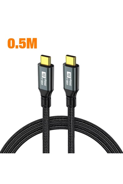 Choice CX2328 0.5M PD100W USB 3.2 20Gbps ThunderBolt 3 Type C to Type C Cable...
