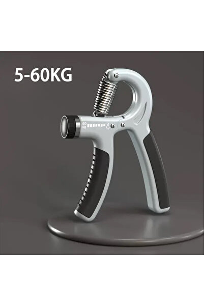 Choice Basic-Gray 5-60kg Adjustable Hand Grip Strengthener Hand Grip Trainer ...