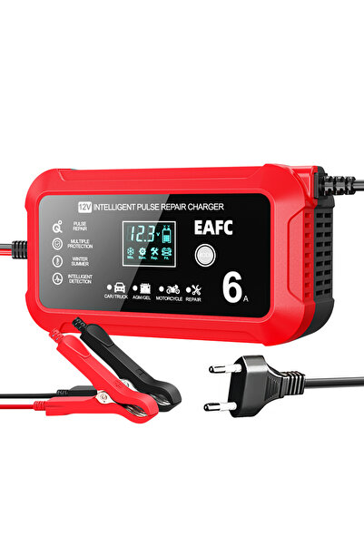 Choice4 New 12V 6A UE plug Car Battery Charger 6A 12V Car and Motorcycle Batt...