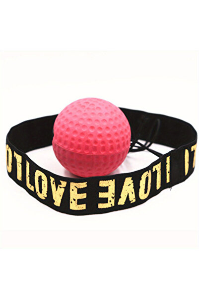 Choice Red 1pc Head-mounted Speed Ball Boxing Magic Ball Reaction Ball Fighti...