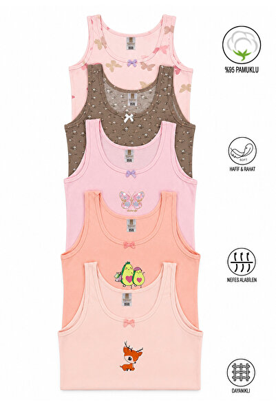 ÖZKAN underwear Özkan 41600 5 пакета памучен мек, удобен, дебел потник с шарк...