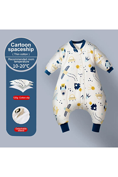 Choice 80-90cm SpaceShip 2 Baby Sleeping Bag Cartoon Children Pajamas Infanti...