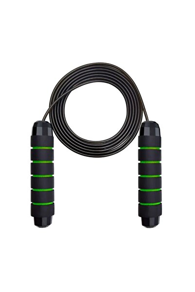 Choice green With Ball Bearings Adjustable Tangle-Free Speed Wire Jump Rope W...