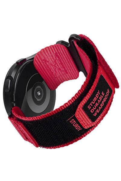 Choice 22MM Red 22mm 20mm Camouflage Nylon Strap for Watch 7 6 5 4 40/44mm 6 ...