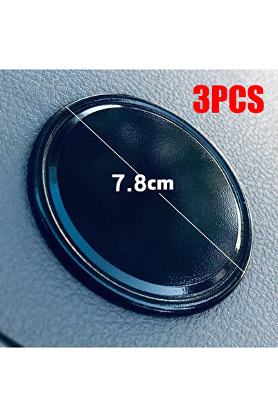 Choice3 7.8CM black 3PCS Car Non-Slip Mat Auto Silicone Interior Dashboard Ph...