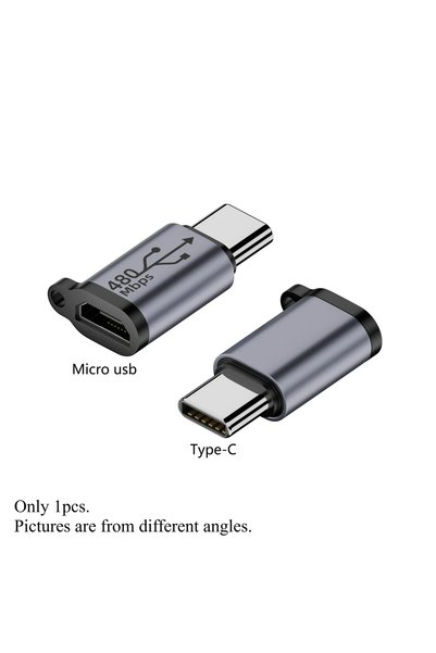 Choice14 قطعتان من محول USB من النوع C إلى النوع C (10/5/2/1 قطعة) من النوع C...